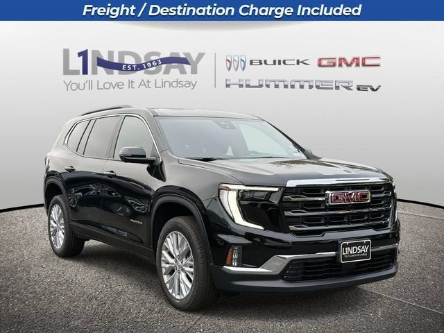 2026 GMC Acadia Elevation in Ebony Twilight Metallic — front three-quarter view