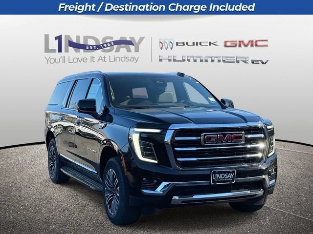 2026 GMC Yukon XL Elevation in Onyx Black — front three-quarter view