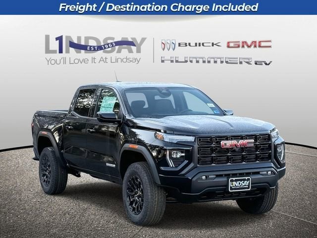 2026 GMC Canyon Elevation in Onyx Black — front three-quarter view