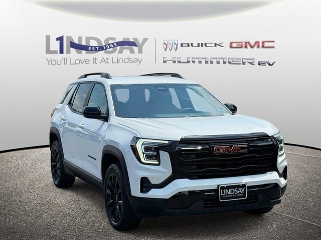 2026 GMC Terrain Elevation in Summit White — front three-quarter view
