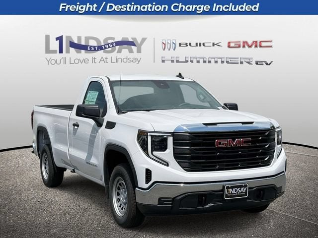 2026 GMC Sierra 1500 Pro in Summit White — front three-quarter view