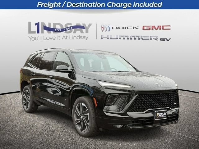 2026 Buick Enclave Sport Touring in Ebony Twilight Metallic — front three-quarter view
