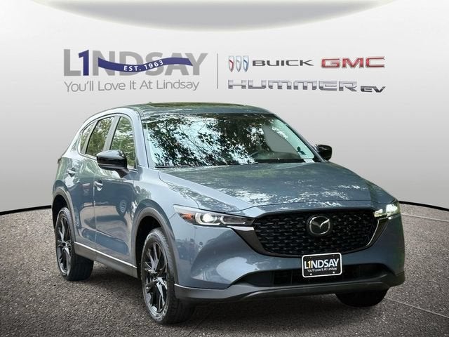 2025 Mazda Mazda CX-5 2.5 S Carbon Edition in Gray — front three-quarter view