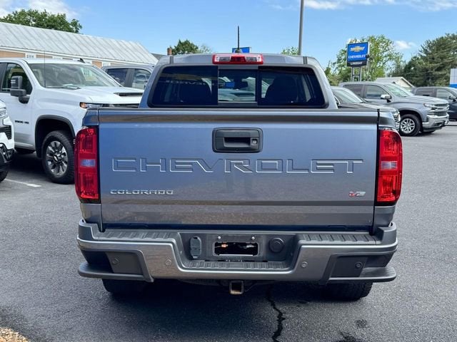 2022 Chevrolet Colorado — rear three-quarter view